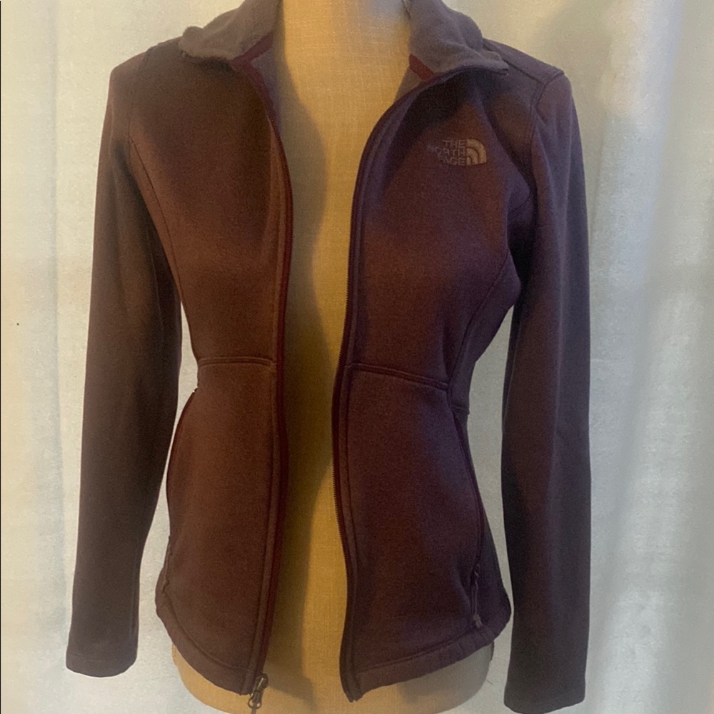 The North Face  light fitted full zip jacket